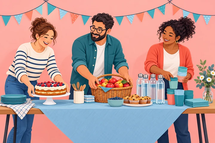 Illustration zum Modul Feste & Mitbringlisten