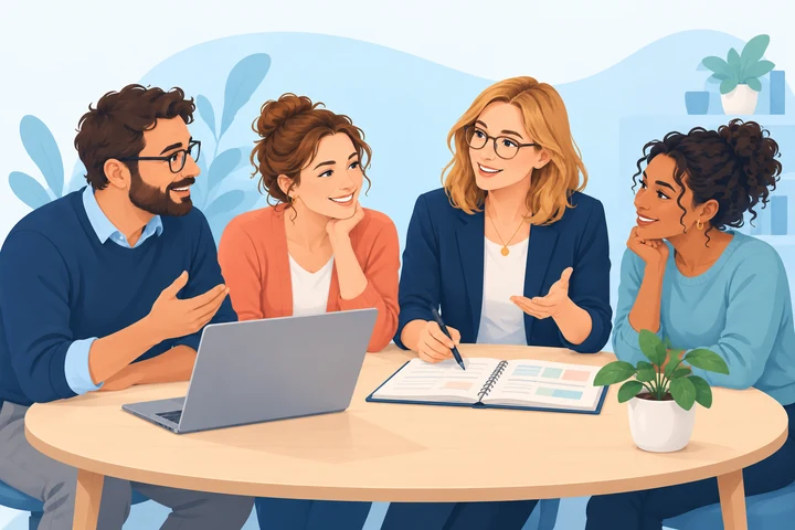 Illustration zum Modul Team & Einladungen